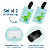 Dinosaur Land Bag Tags (2 pk)