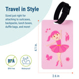 Ballerina Bag Tags (2 pk)