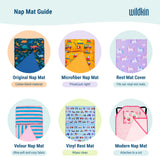 Butterfly Garden Blue Original Nap Mat
