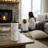 Snow Flakes Tumbler - 24 oz