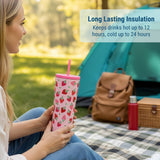 Strawberry Patch Tumbler - 24 oz