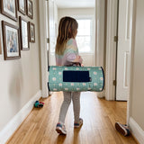 Daisy Dots Microfiber Kids Nap Mat