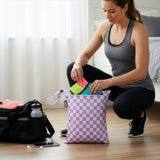 Checkered Wet Bag Set
