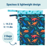 Jurassic Dinosaurs Wet Bag Set