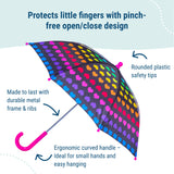Rainbow Hearts Umbrella
