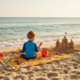 Under Construction 100% Cotton Beach Towel