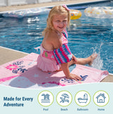Horses 100% Cotton Beach Towel