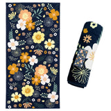 Wildflower Bloom 100% Cotton Beach Towel
