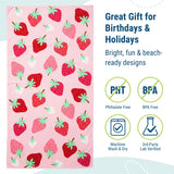 Strawberry Patch 100% Cotton Beach Towel