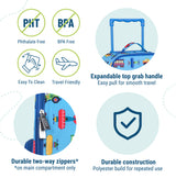 Trains, Planes & Trucks Suitcase