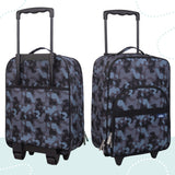 Black Camo Suitcase