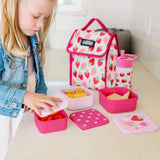 Strawberry Patch Nested Snack Containers