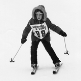 Image of Boy Skiing