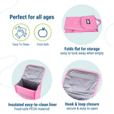 Flamingo Pink Lunch Bag