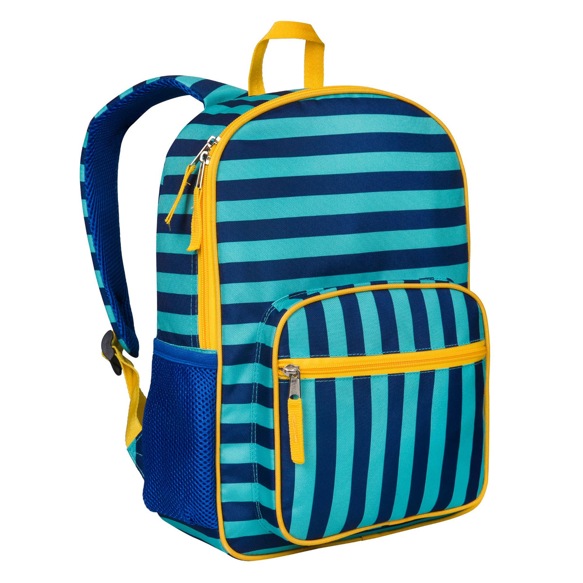 Wildkin Kids Recycled Eco Lunch Bag - Blue Stripes