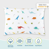 Jurassic Dinosaurs 100% Cotton Percale Pillowcase