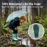 Daisy Dots Rubber Rainboots
