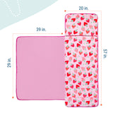 Strawberry Patch Velour Nap Mat