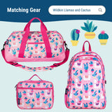 Llamas and Cactus Pink Modern Nap Mat