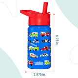 Heroes Steel Water Bottle