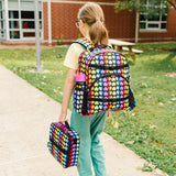 Rainbow Hearts Steel Water Bottle