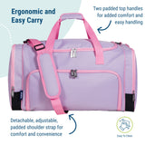Lilac Weekender Duffel Bag