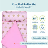 Pink and Gold Stars Original Nap Mat