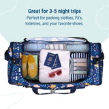 Wildflower Bloom Weekender Duffel Bag