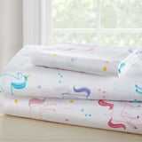 Unicorn 100% Cotton Percale Sheet Set