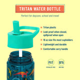 Jurassic Dinosaurs Tritan Water Bottle