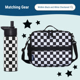 Black and White Checkered Eco Backpack