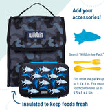 Black Camo Lunch Bag