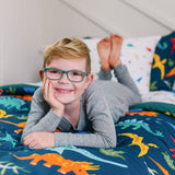 Jurassic Dinosaurs 100% Cotton Percale Sheet Set