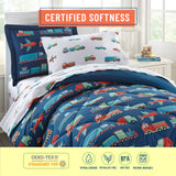 Transportation 100% Cotton Percale Sheet Set