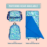 Confetti Blue Two Compartment Lunch Bag