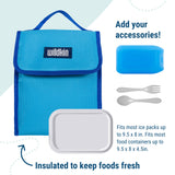Sky Blue Lunch Bag