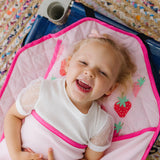 Strawberry Patch Modern Nap Mat