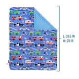 Heroes Velour Baby Blanket
