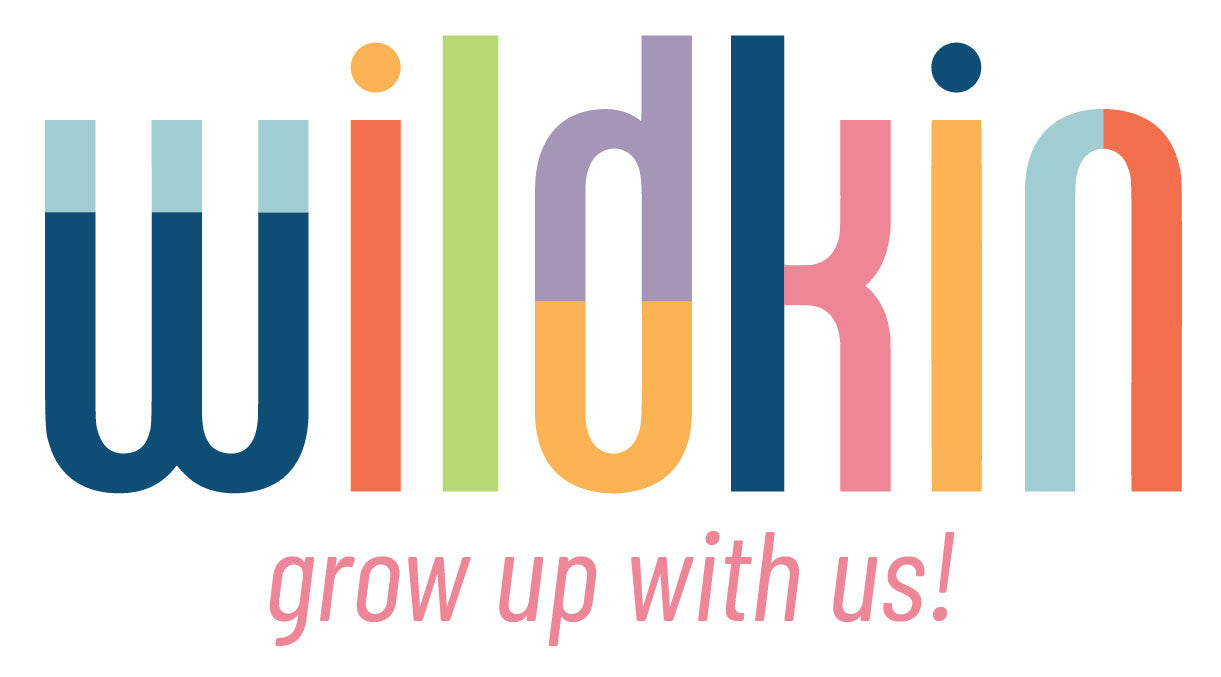 Wildkin logo, grow up with us!, link to homepage, visited link