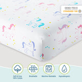 Unicorn 100% Cotton Percale Sheet Set