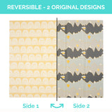 Large Play Mat - Hot Air Balloons & Yellow Rainbow