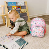 Floral Watercolor Backpack