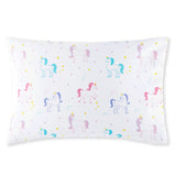 Unicorn 100% Cotton Percale Pillowcase