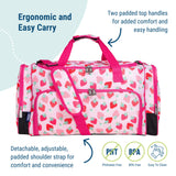 Strawberry Patch Weekender Duffel Bag