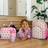 Pink and Gold Stars 12 Inch Backpack
