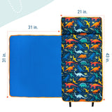 Jurassic Dinosaurs Microfiber Toddler Nap Mat