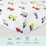 Trains Planes & Trucks 100% Cotton Flannel Sheet Set