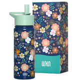 Wildflower Bloom Steel Water Bottle