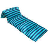 Blue Stripes Microfiber Pillow Lounger