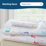 Unicorn 100% Cotton Percale Pillowcase